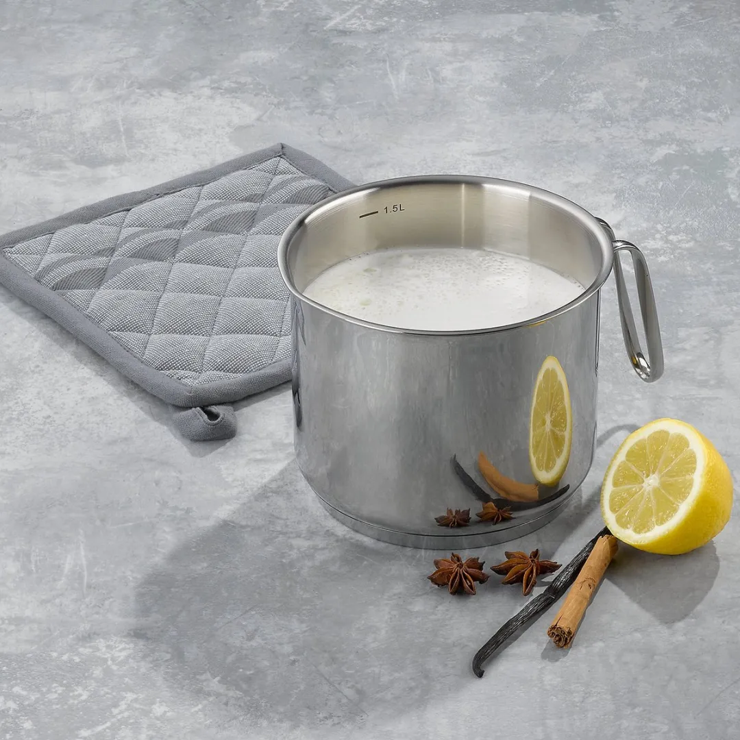 Kela Melkkannetje RVS 1,4L - Zilver