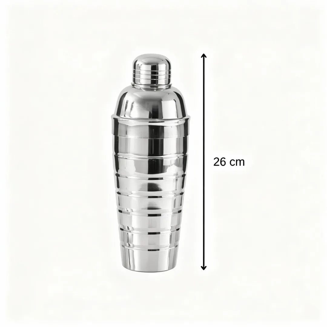 Fackelmann 28270 Cocktailshaker - 750ml - Roestvrij staal