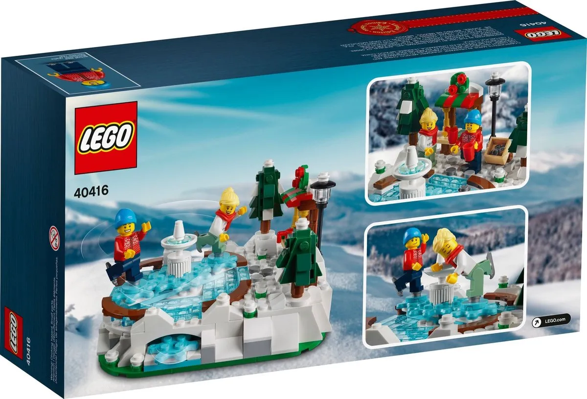 LEGO 40416 Ice Skating Rink - 304 Stukken