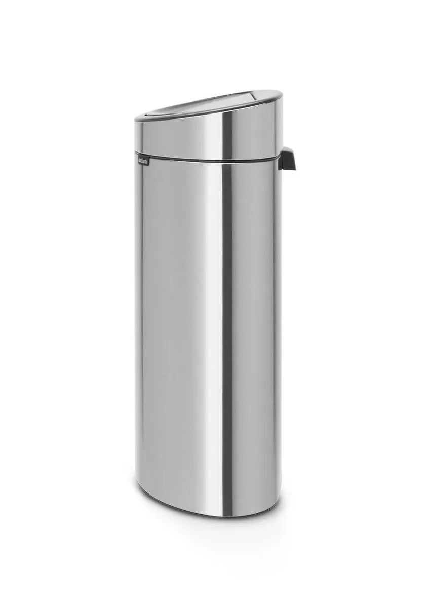 Brabantia Touch Bin Prullenbak 40L - Matt Steel