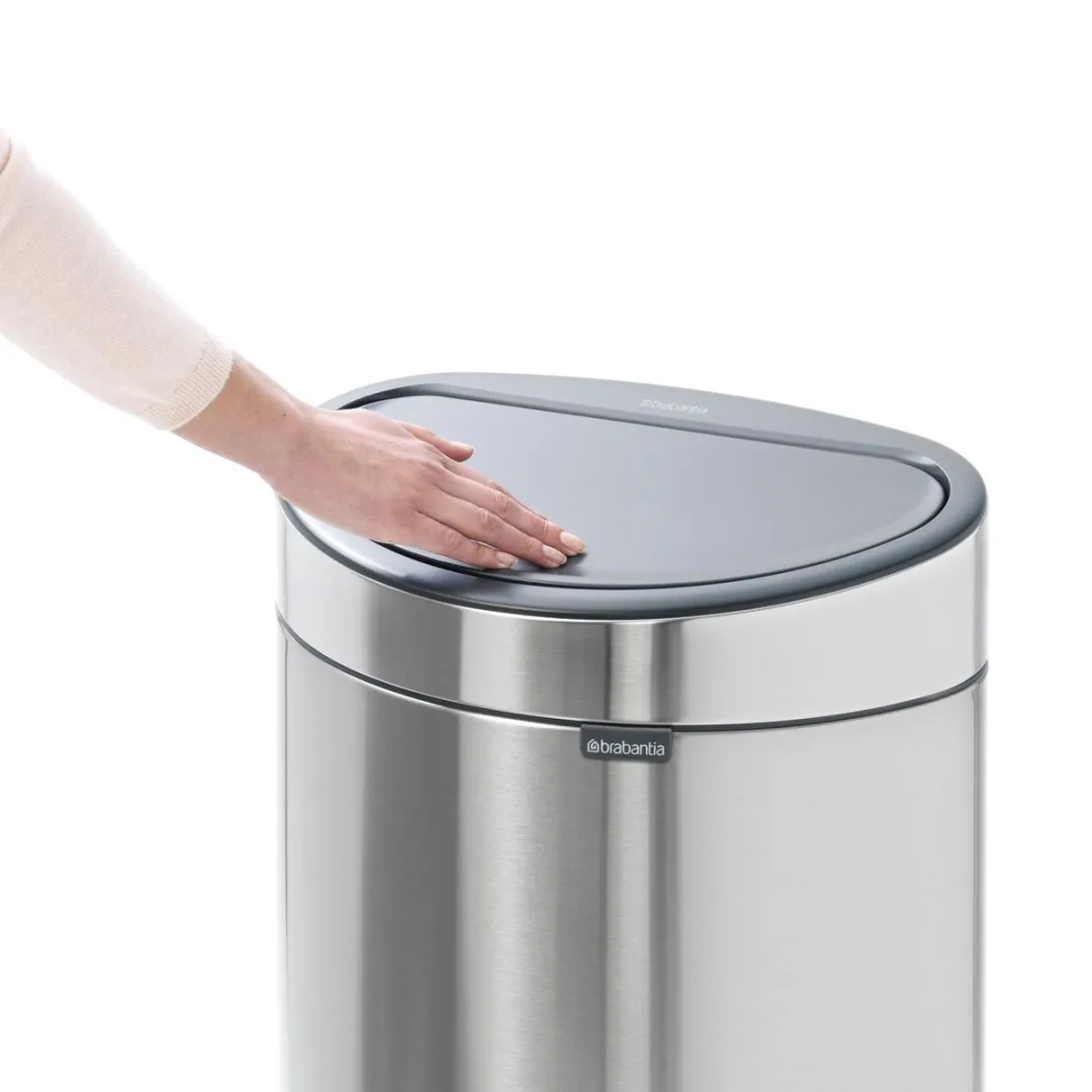 Brabantia Touch Bin Prullenbak 40L - Matt Steel - afbeelding 6 van 6