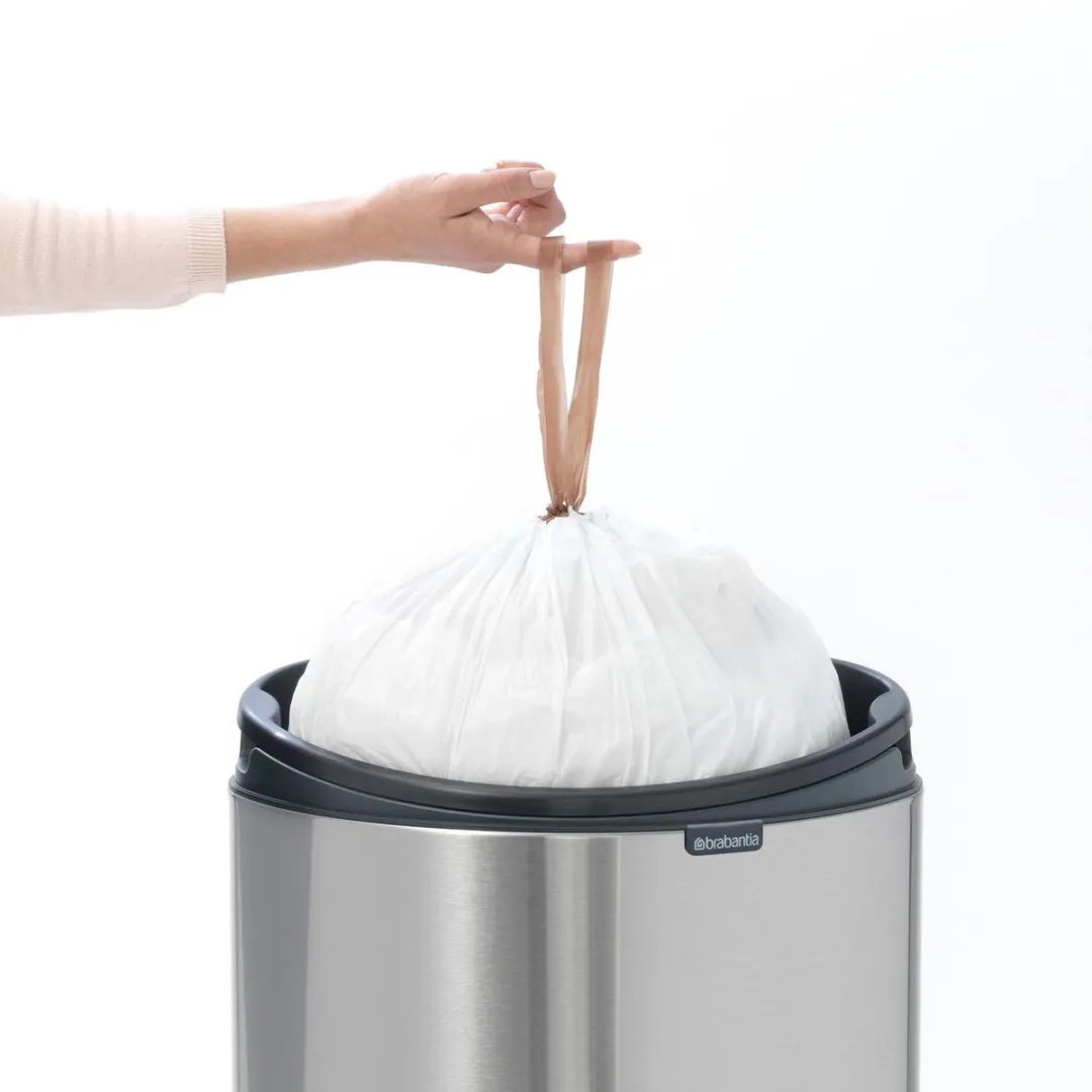 Brabantia Touch Bin Prullenbak 40L - Matt Steel