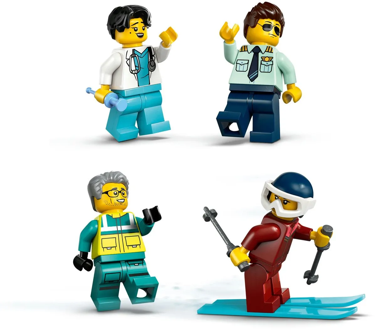 LEGO City Ambulancevliegtuig 60465 - 403 Stukken - 4 Minifiguren