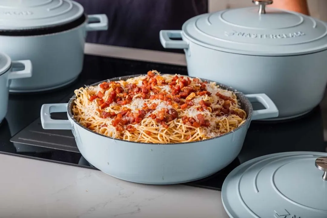 Masterclass Hemelsblauwe Braadpan 4L - Inductie/All-in