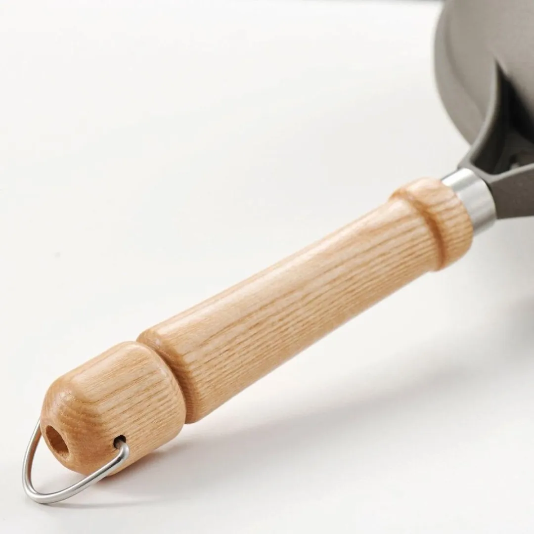Berndes Bonanza Koekenpan 20cm - Essenhouten Steel - Grijs