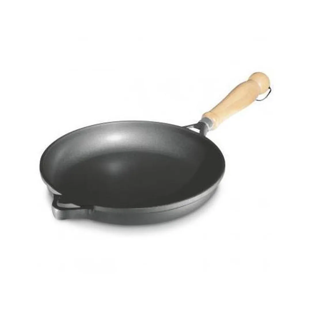 Berndes Bonanza Koekenpan 20cm - Essenhouten Steel - Grijs
