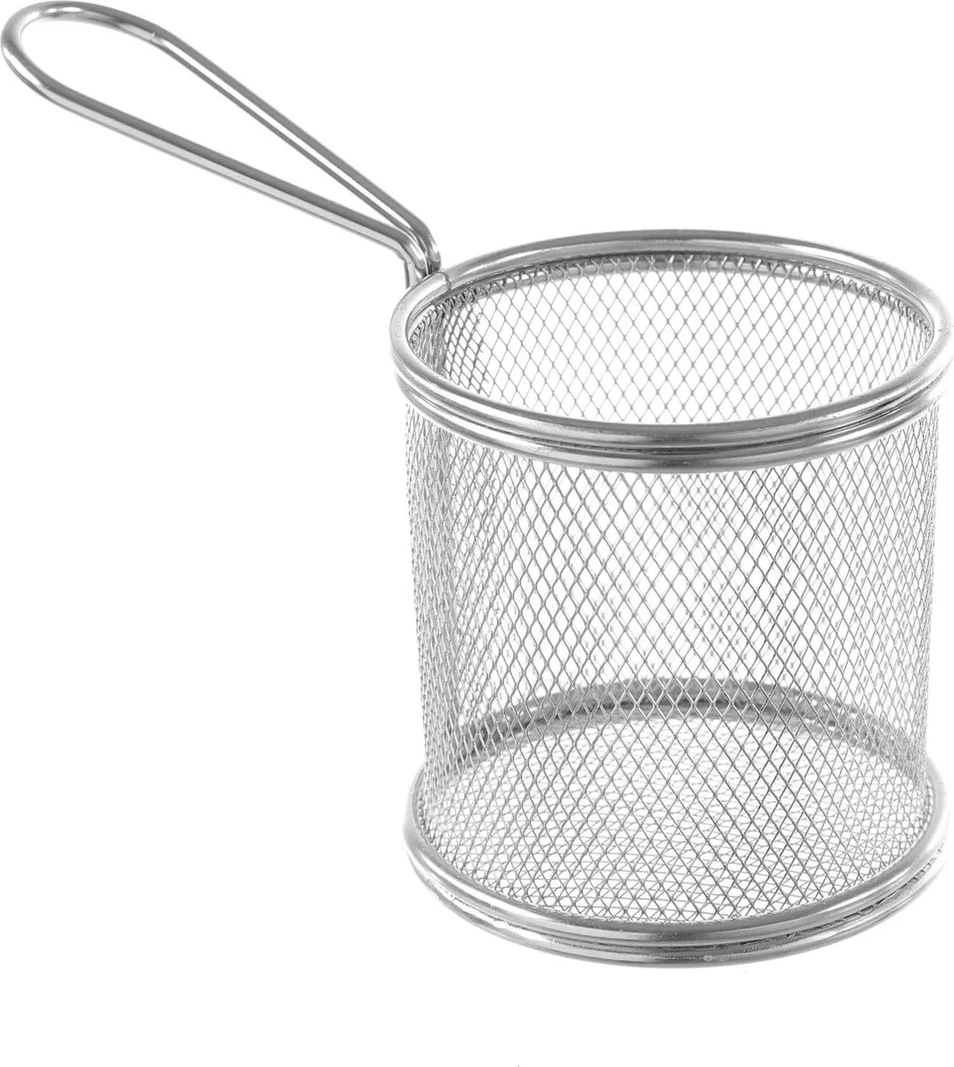 HENDI Mini Frituurmandje RVS 9cm - 90x90x90mm