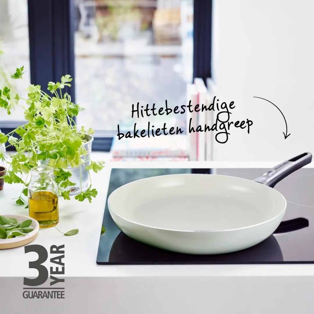 Brabantia Indu+ Koekenpan 28cm - Jade Groen