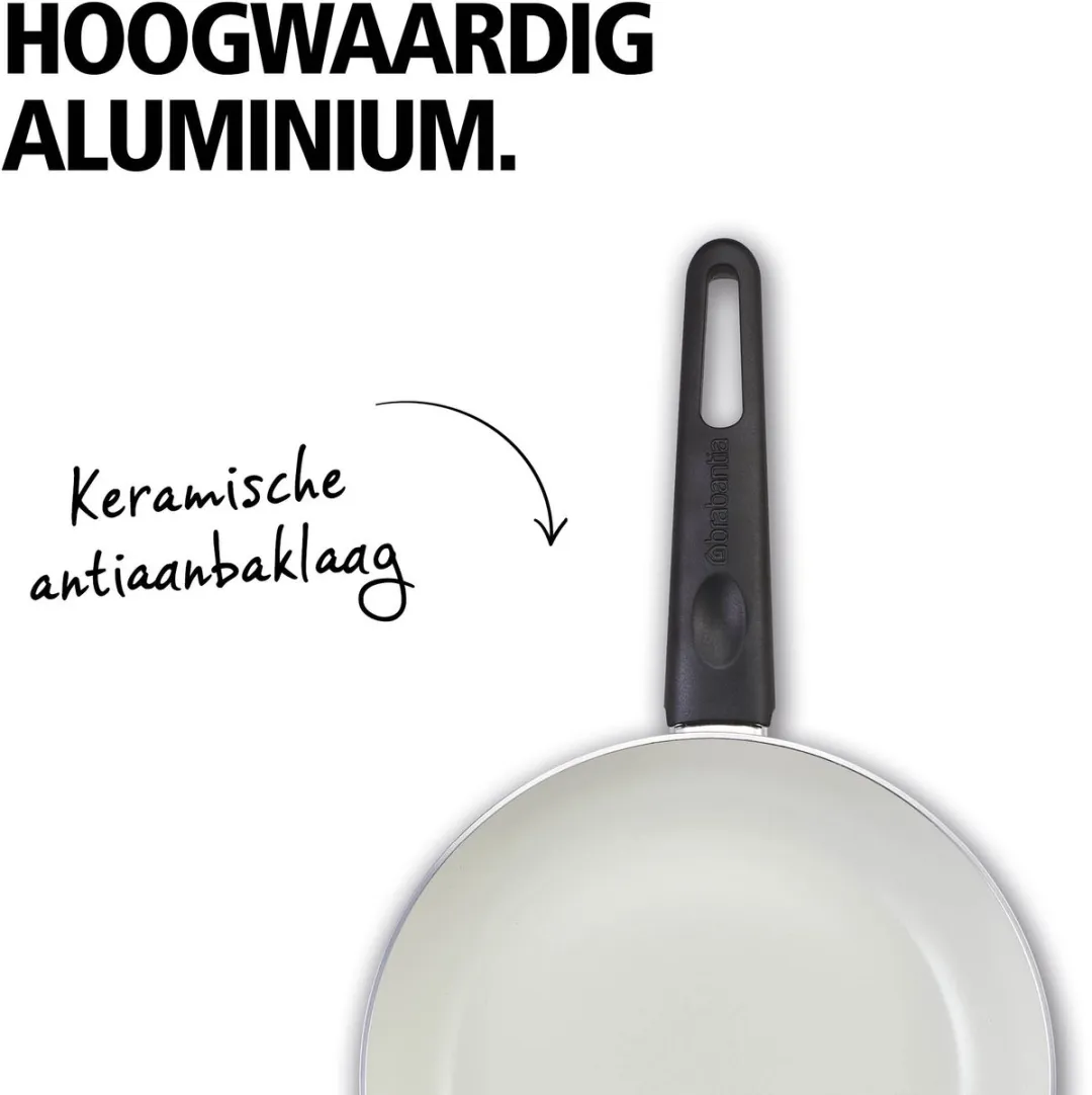 Brabantia Indu+ Koekenpan 28cm - Jade Groen - afbeelding 6 van 6