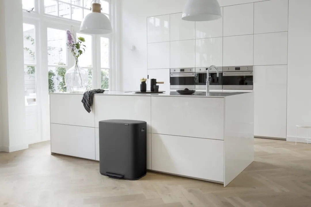 Brabantia Bo Prullenbak 227622 - 2x30L Mineral Infinite Grey
