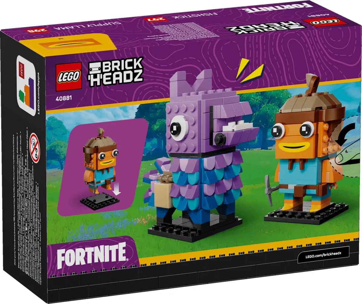 LEGO Fortnite Brickheadz 40881 - 300 Stenen