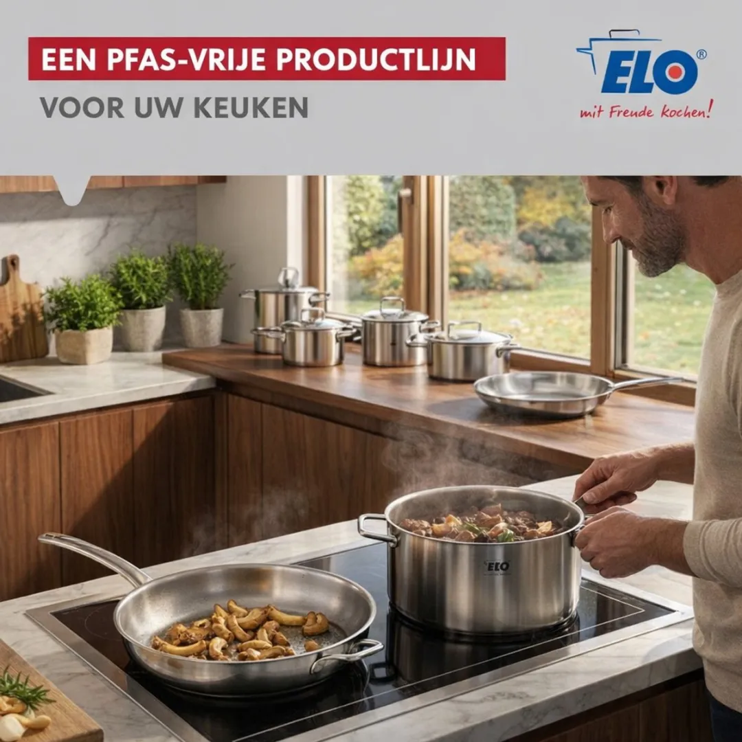 Fackelmann Elo Profi Keukengerei Set 3-delig - 32/26/16cm - Roestvrij staal