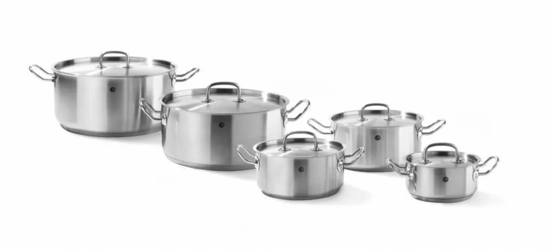 HENDI Kookpan 12L Inductie - Zilver