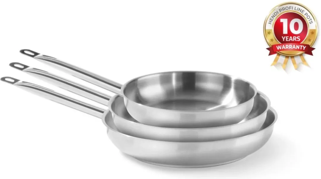 HENDI Profi Line Koekenpan 24cm - Grijs - afbeelding 6 van 6
