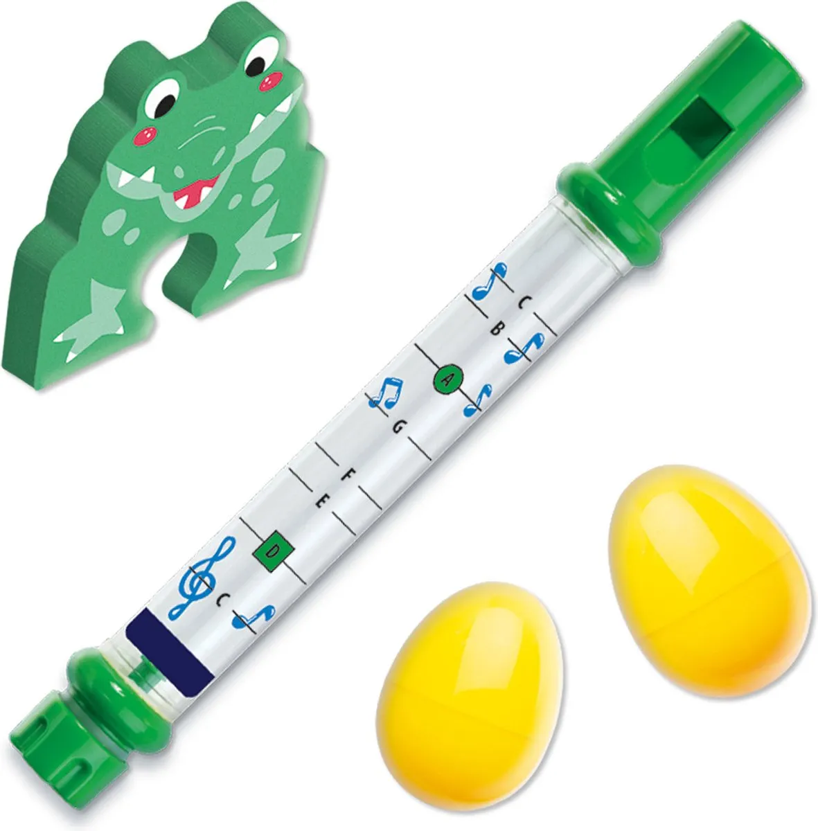 SES Creative Tiny Talents Kroko Muziek Bad Speelgoed 3310791 - Kroko - afbeelding 6 van 6