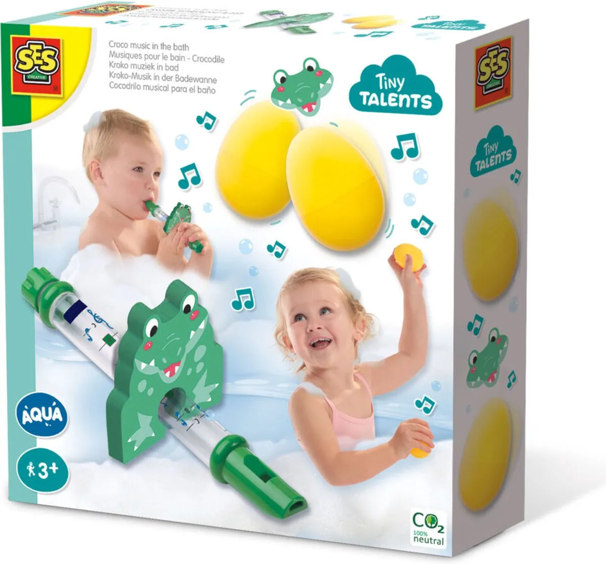 SES Creative Tiny Talents Kroko Muziek Bad Speelgoed 3310791