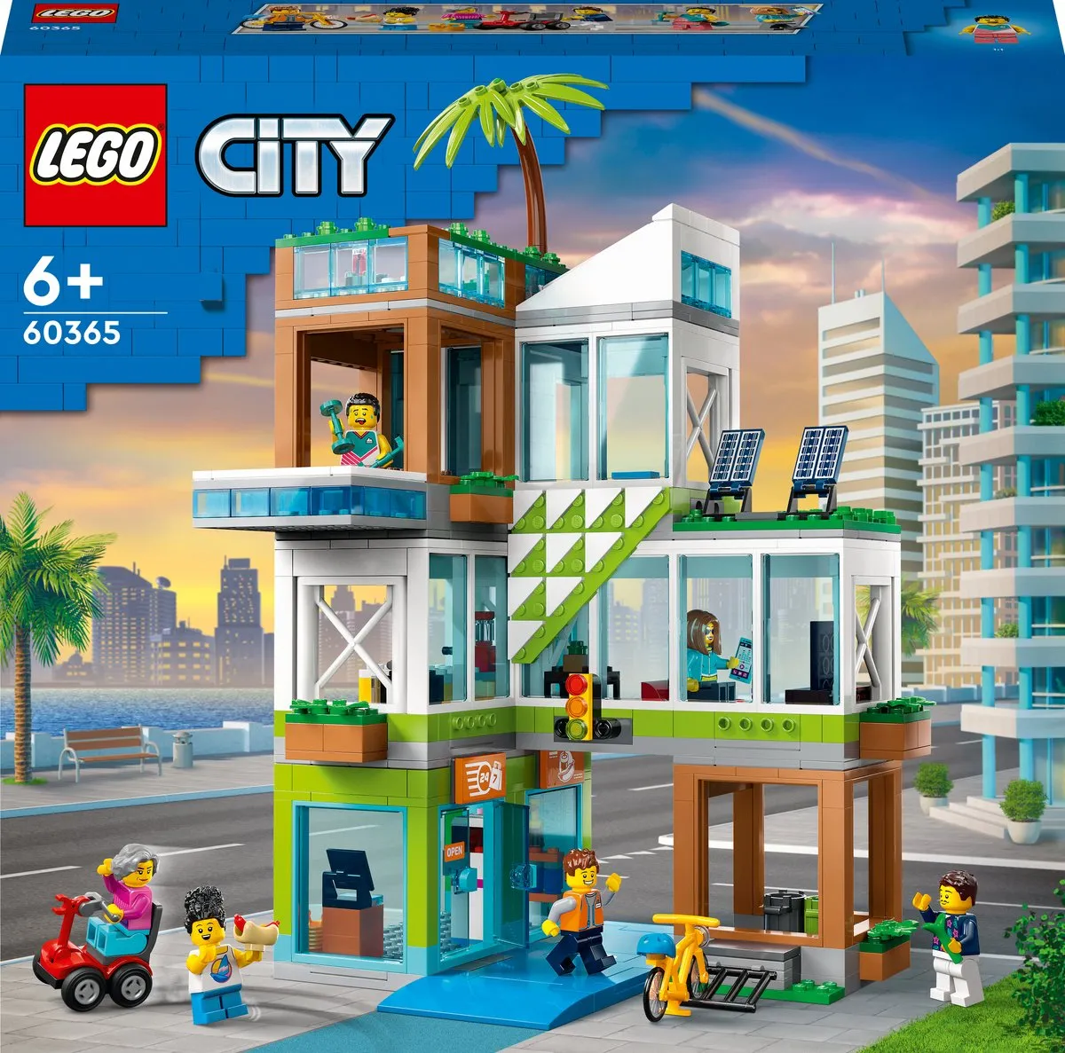 LEGO City 60365 Modular Appartementsgebouw