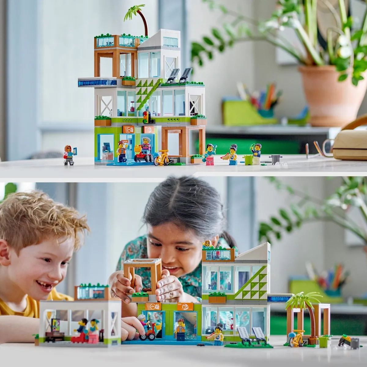 LEGO City 60365 Modular Appartementsgebouw - 688 Stukken - afbeelding 6 van 6