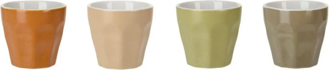 Excellent Houseware Earth Colours Espressokopjes