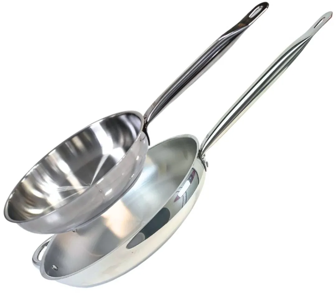 Fackelmann Elo 9903450 Set Koekenpannen 28cm & 32cm - Roestvrijstaal
