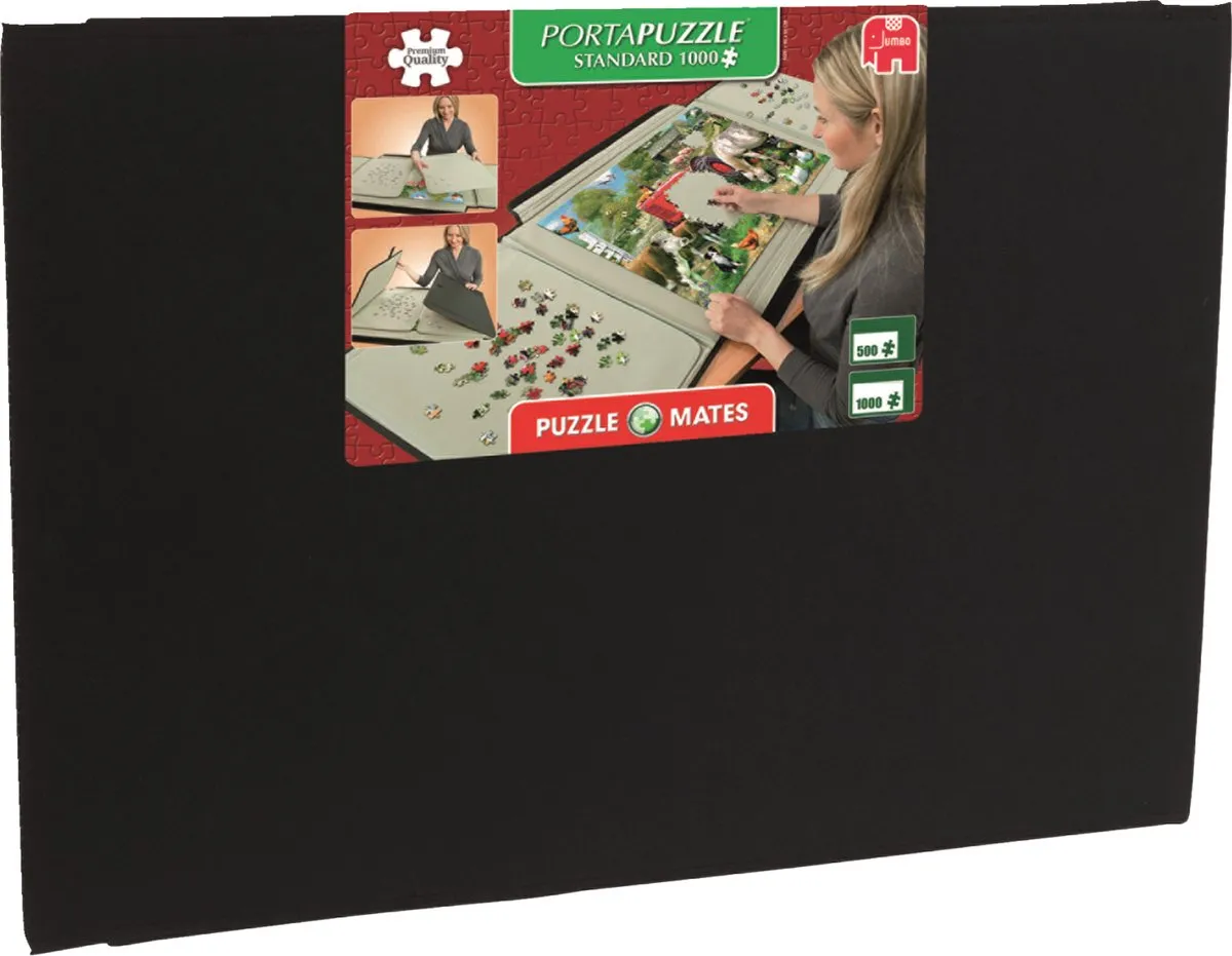 Jumbo Portapuzzle Standaard voor puzzels tot 1000 stukjes- 80x58 cm - Puzzelmap