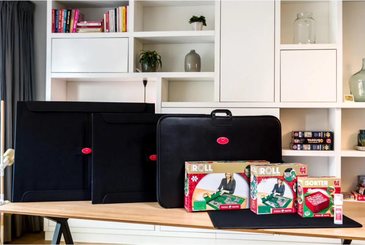 Jumbo Portapuzzle Standaard voor puzzels tot 1000 stukjes- 80x58 cm - Puzzelmap