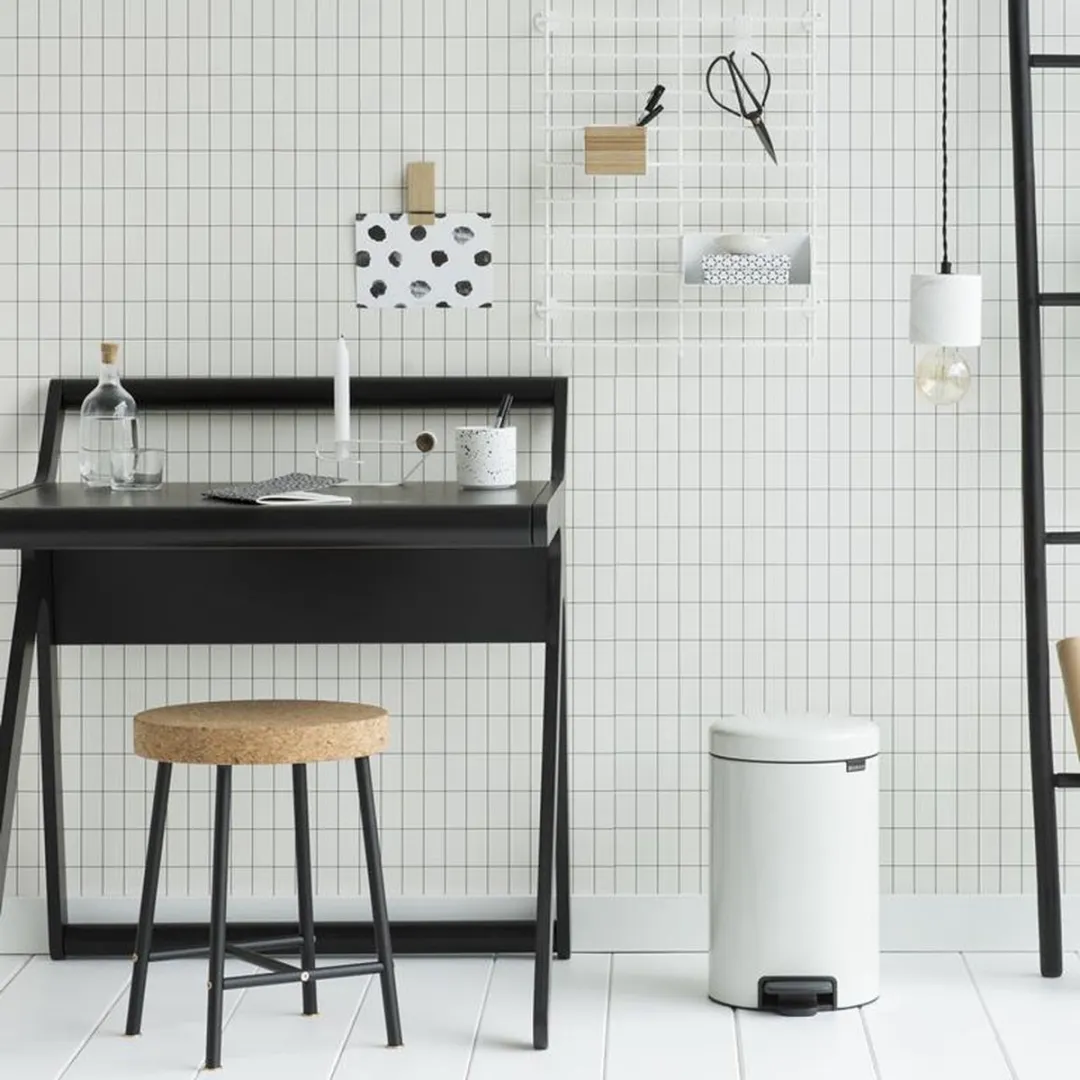 Brabantia NewIcon Prullenbak 12L - Wit