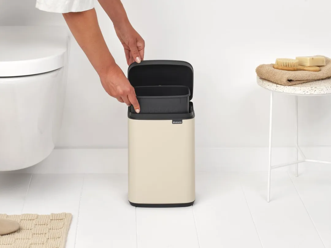 Brabantia Bo Prullenbak 4L - Soft Beige - afbeelding 6 van 6