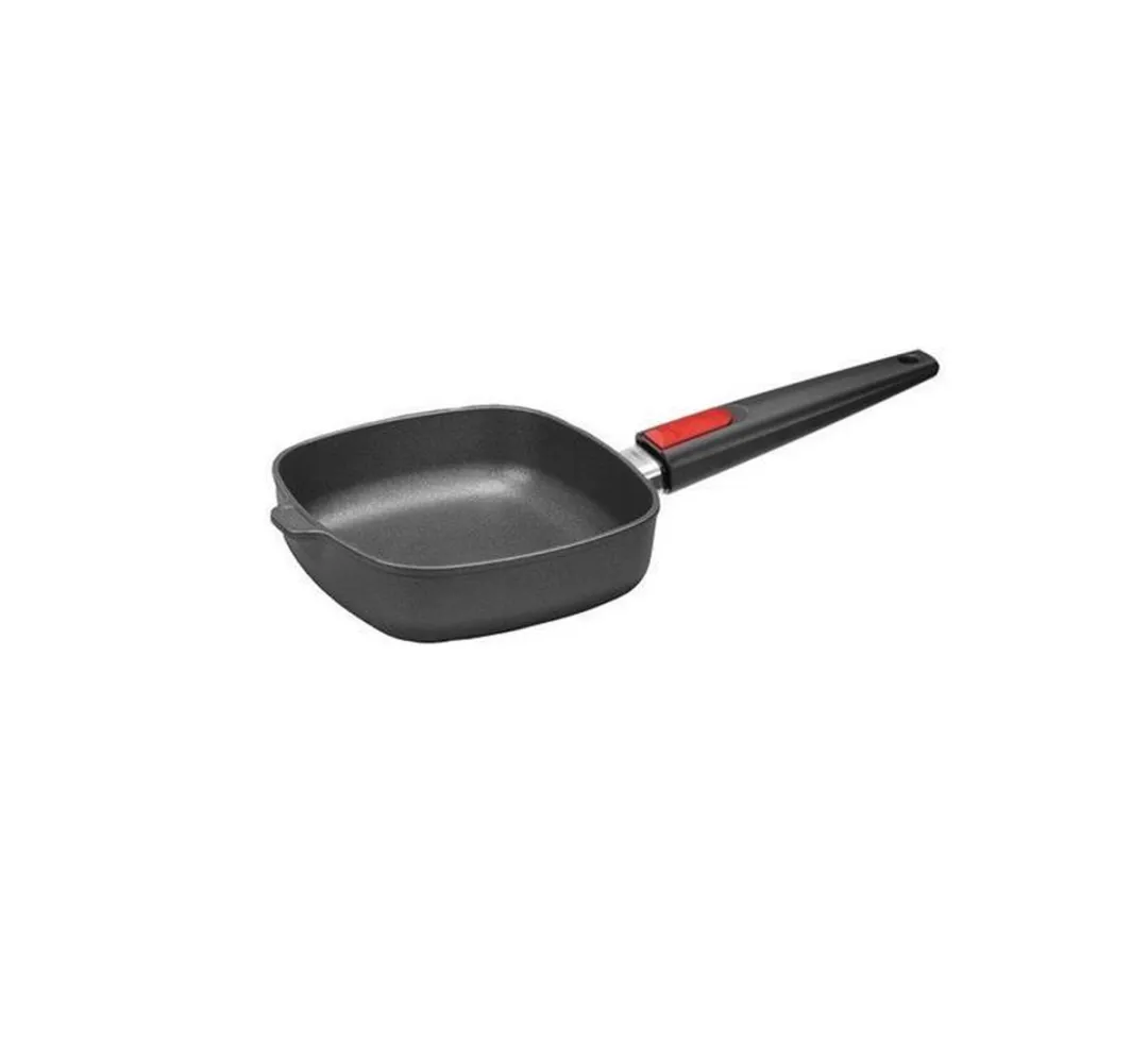 Woll Nowo Hapjespan 28cm - Inductie - 4L - Zilver