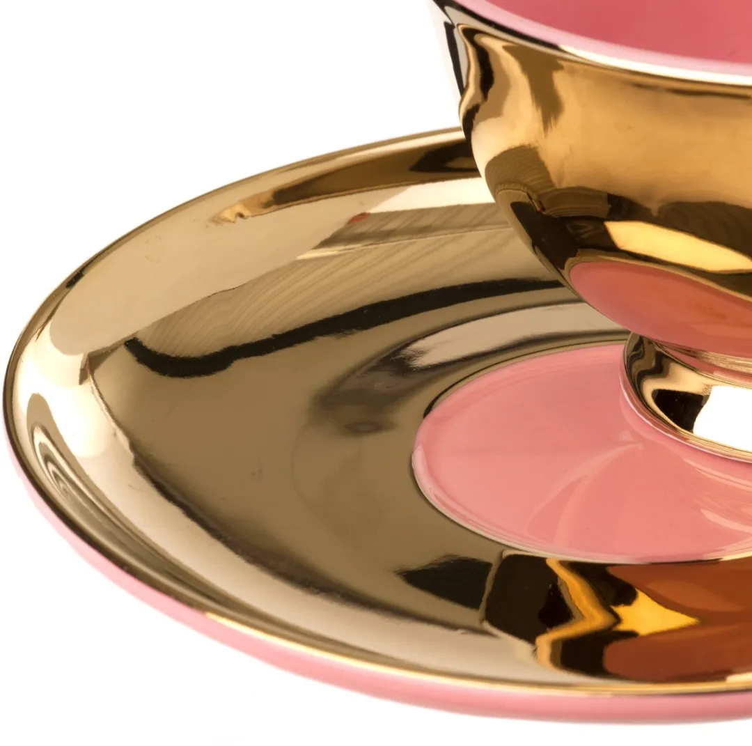 Pols Potten- Theeset-  Legacy-Gold Set/4