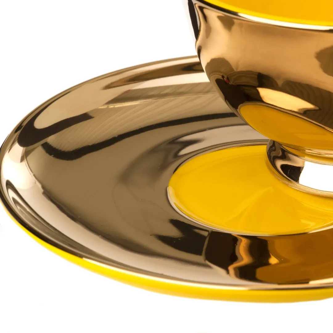 Pols Potten- Theeset-  Legacy-Gold Set/4