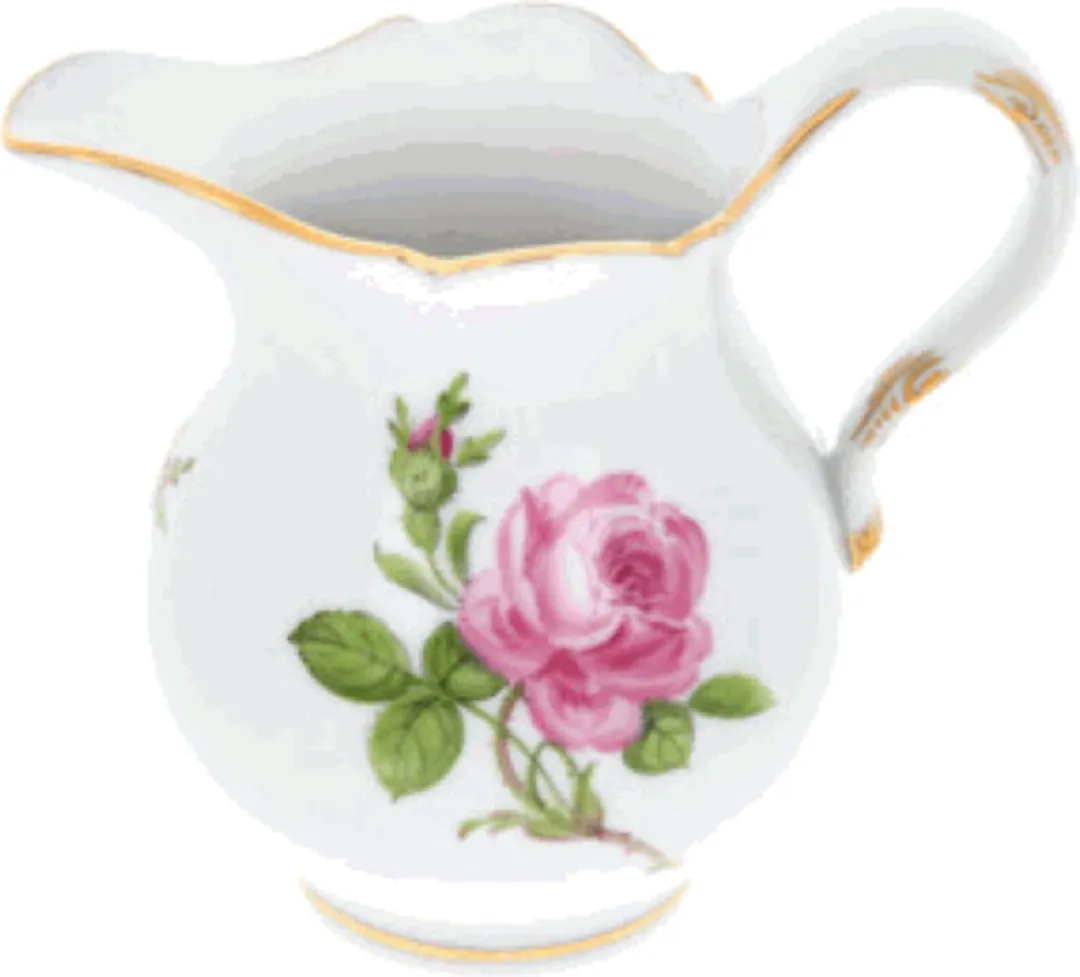 Meissen Melkkannetje Roos