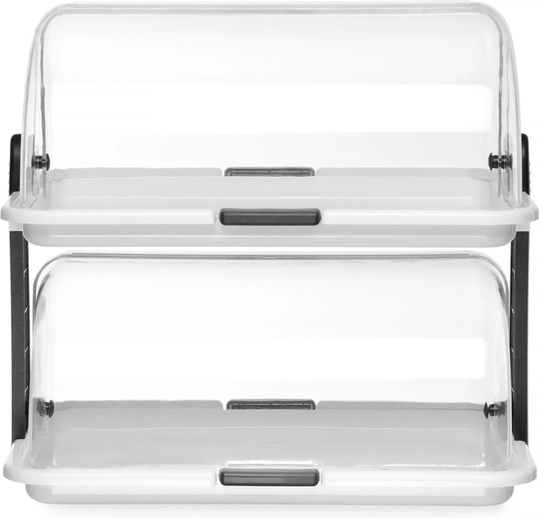 HENDI Dubbele Roltop-Presentatie 871768 - 38x26x35cm - RVS