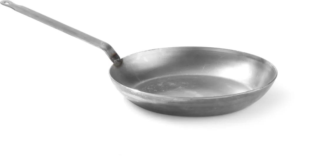HENDI Traditionele Koekenpan 30cm - Plaatstaal - Grijs - afbeelding 6 van 6
