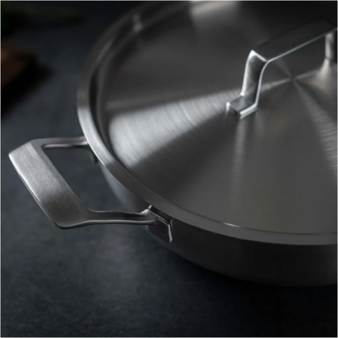 Kuhn Rikon Culinary Fiveply Wok 28cm - Zilver