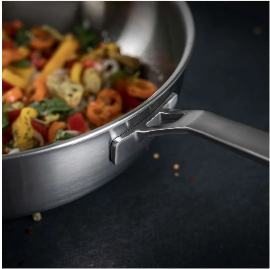 Kuhn Rikon Culinary Fiveply Wok 28cm - Zilver
