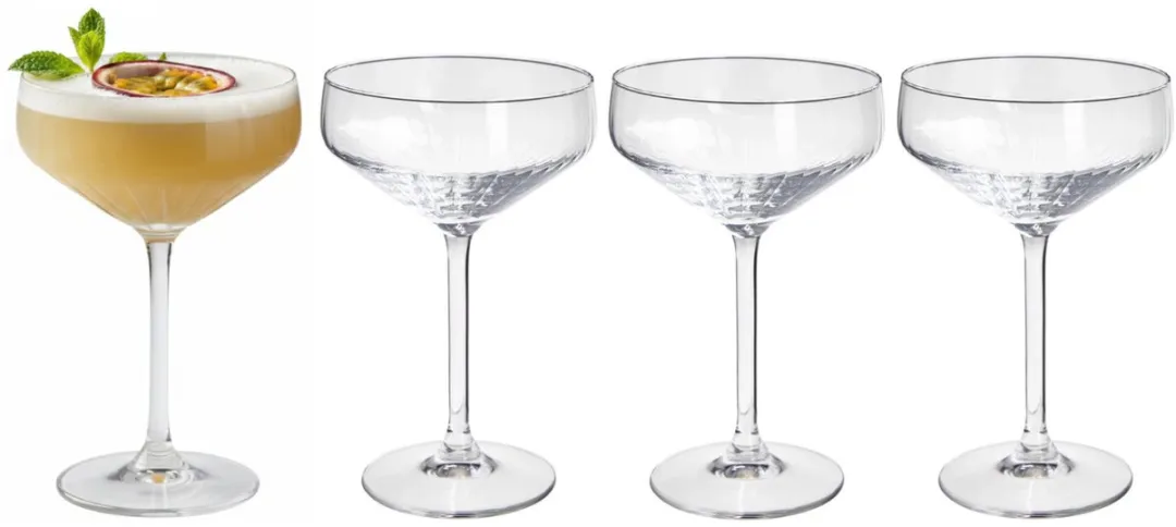 Excellent Houseware Martini Glazen 12 Stuks