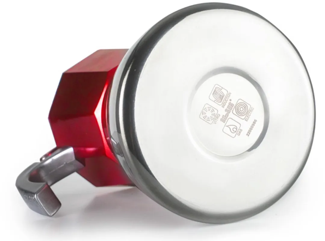 Ibili Elba Red Koffiezetapparaat 12 Bekers - Rood - afbeelding 3 van 4