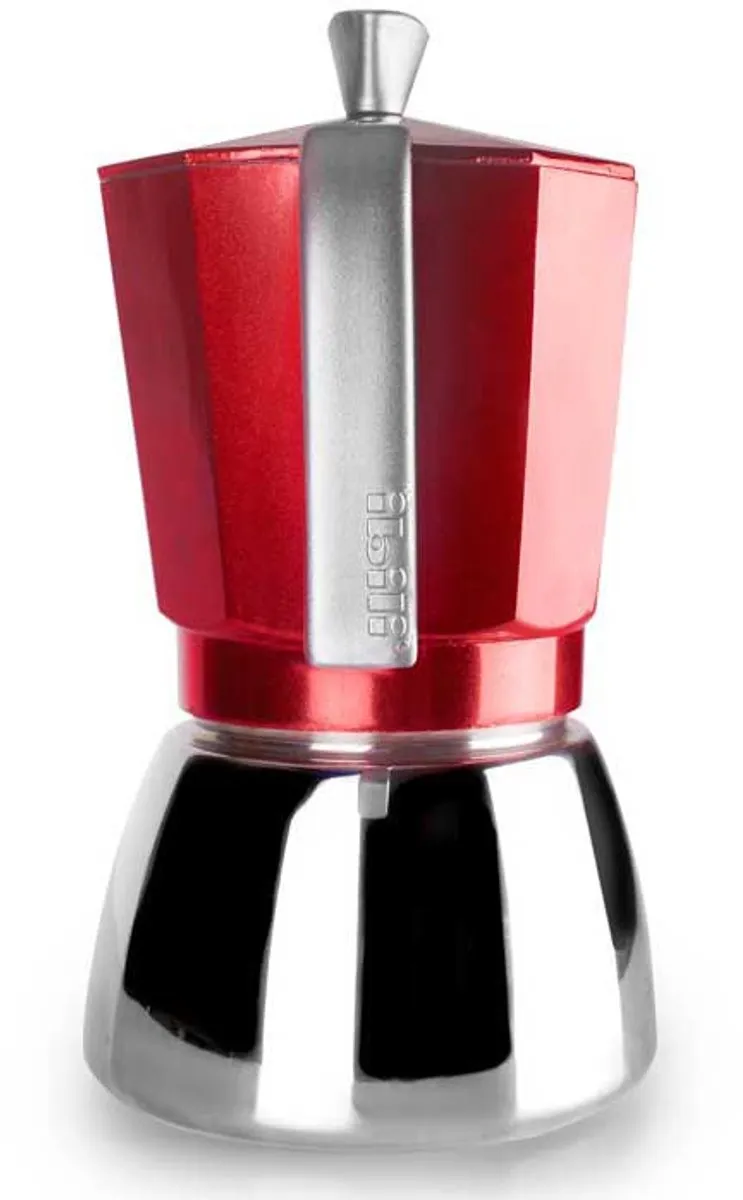 Ibili Elba Red Koffiezetapparaat 12 Bekers - Rood - afbeelding 2 van 4