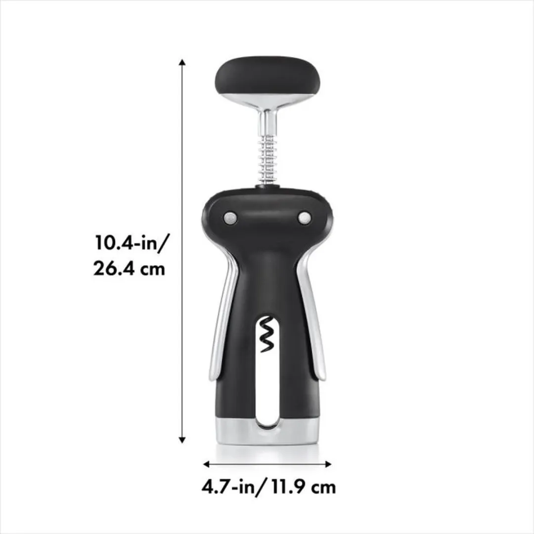 OXO SteeL Kurkentrekker - Zwart/Grijs