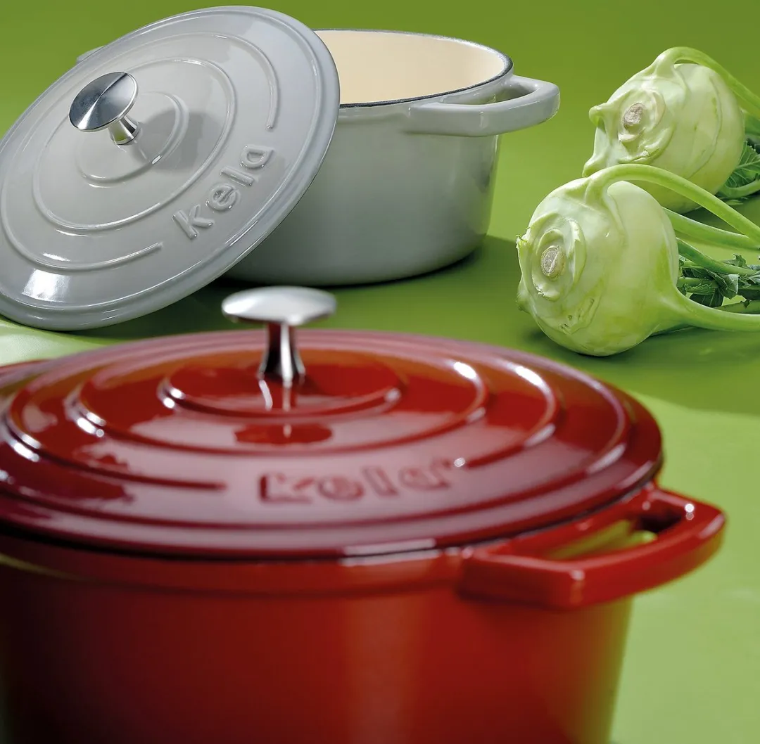 Kela Gietijzeren Braadpan 28cm - Rood