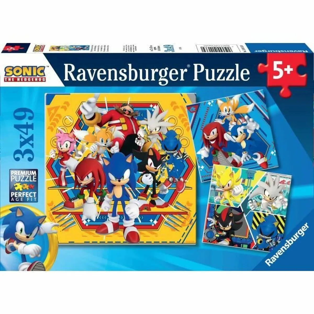 Ravensburger Sonic Abenteuer Puzzel - 349 Stuks - Multicolor