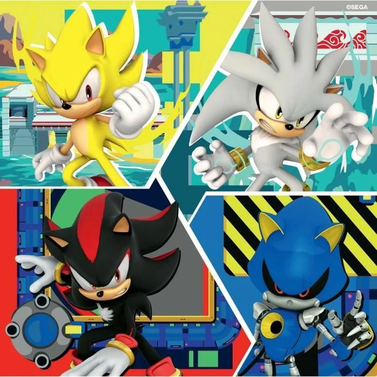 Ravensburger Sonic Abenteuer Puzzel - 349 Stuks - Multicolor