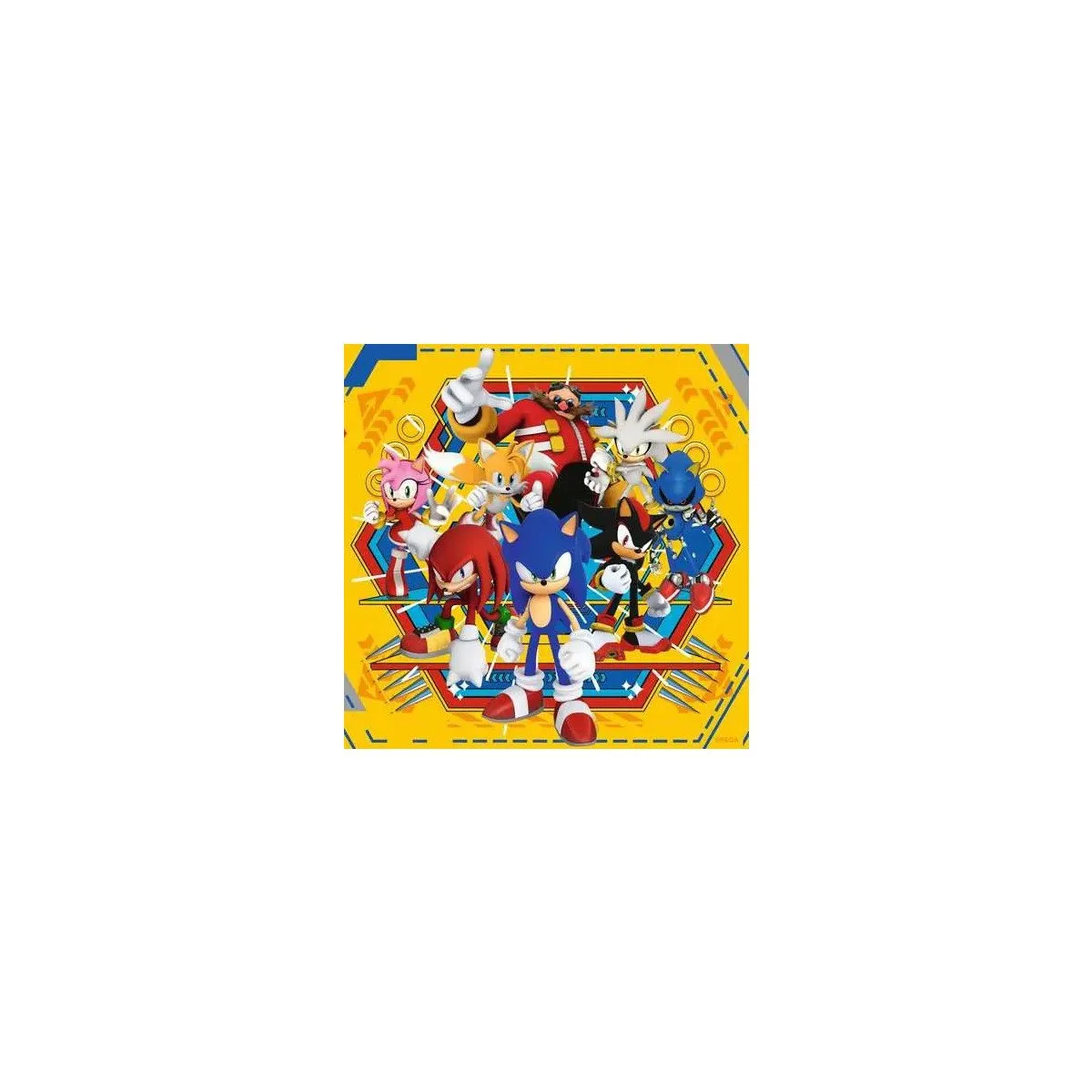 Ravensburger Sonic Abenteuer Puzzel - 349 Stuks - Multicolor