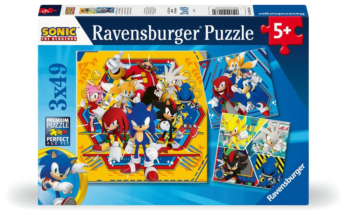 Ravensburger Sonic Abenteuer Puzzel