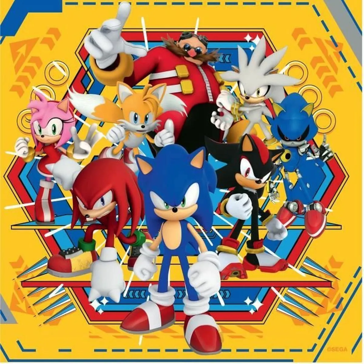 Ravensburger Sonic Abenteuer Puzzel - 349 Stuks - Multicolor