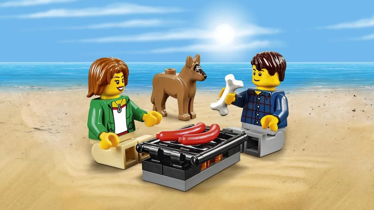 LEGO City Busje & Caravan 60117 - 250 Stukken