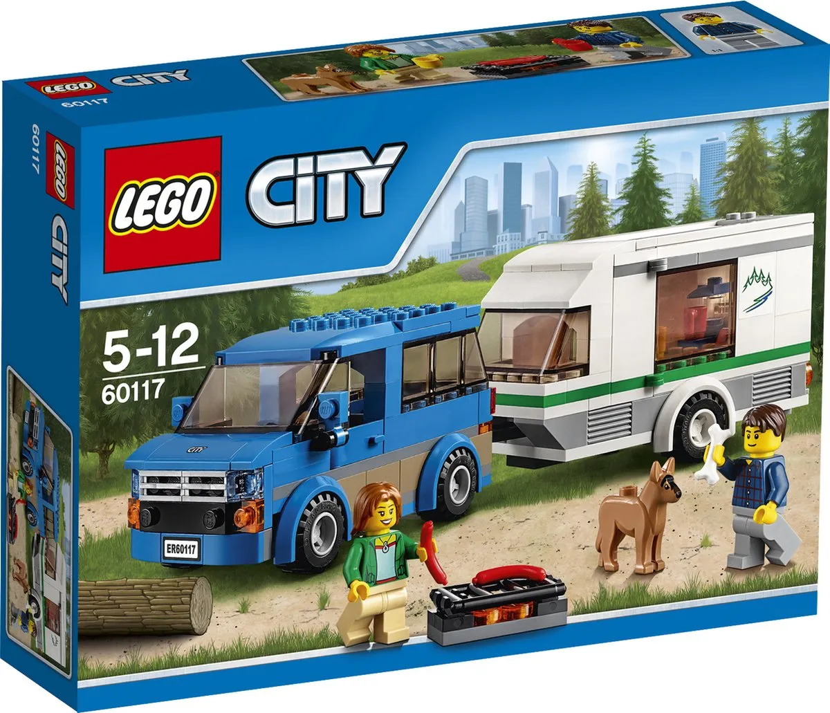 LEGO City Busje & Caravan 60117