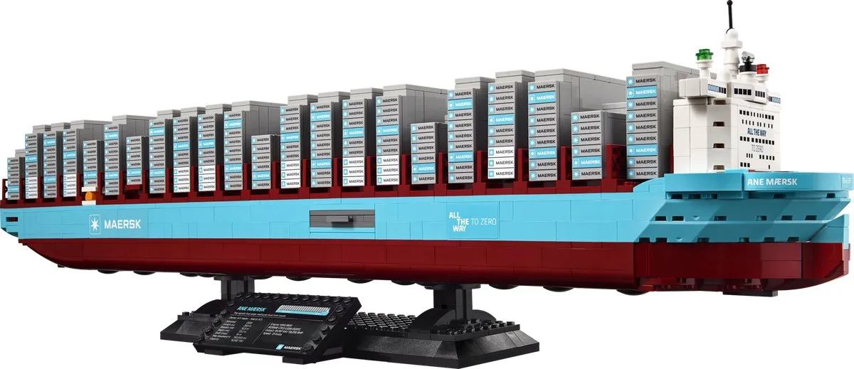 LEGO Maersk Containerschip 40955 - 1516 Stukken - Blauw