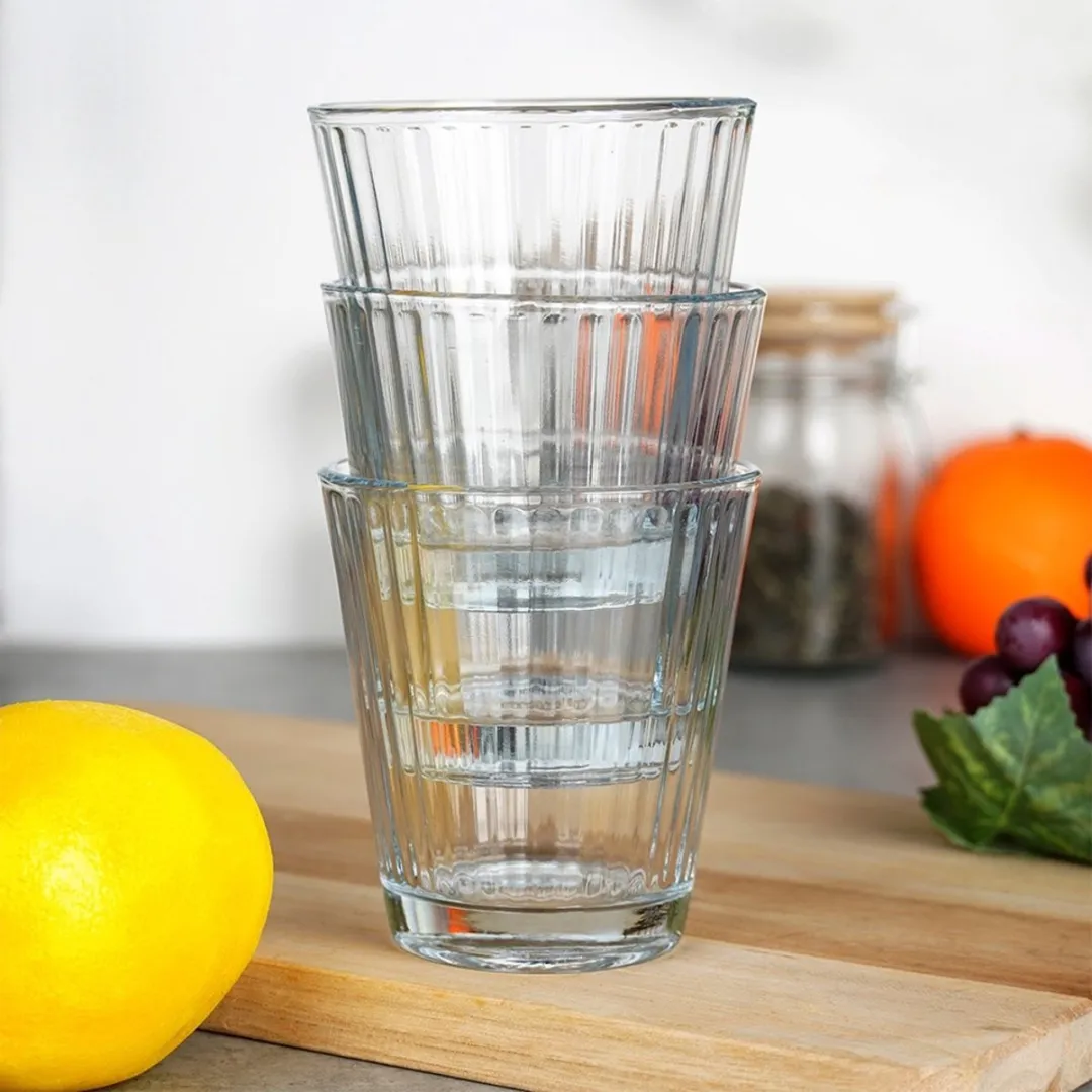 Excellent Houseware Drinkglazenset 230ml - 4 Stuks - afbeelding 6 van 6